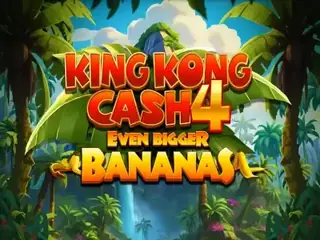King Kong Cash Even Bigger Bananas 4 slot game cover